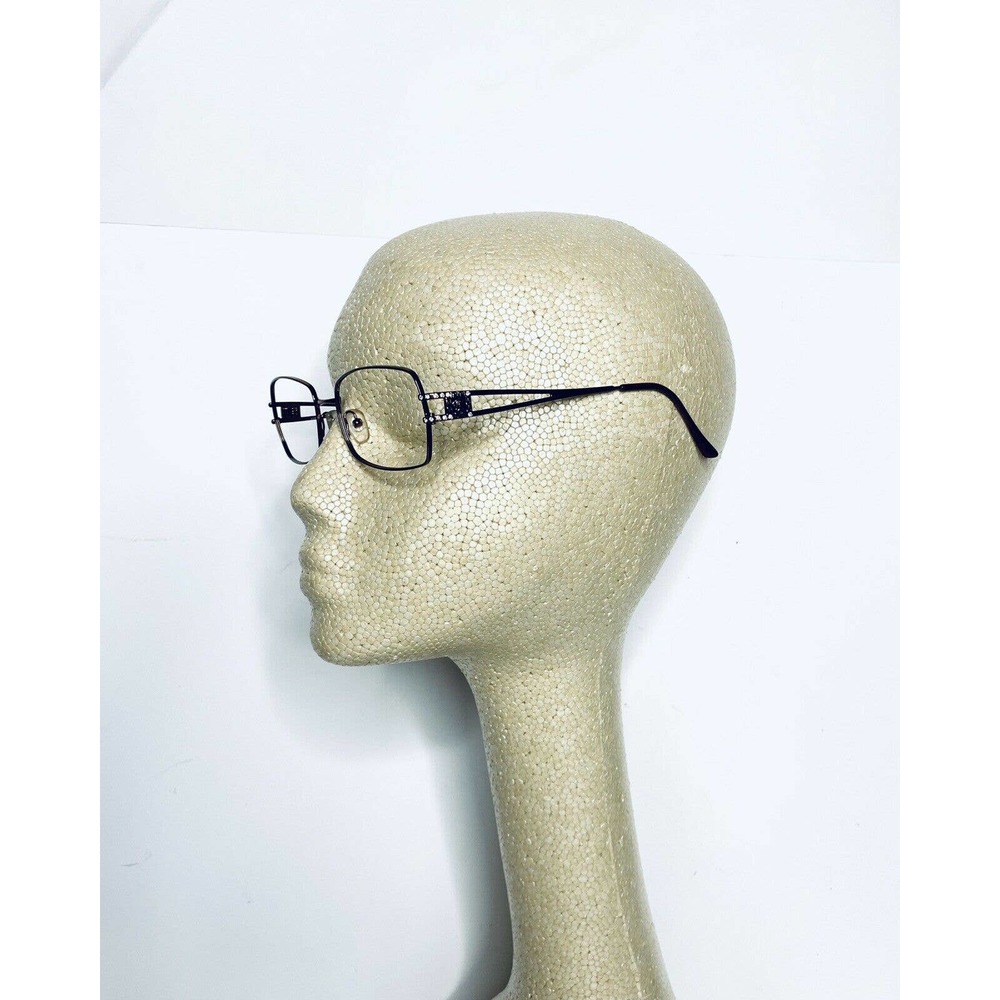 Versace Copper Metal Rectangular Glasses - image 8